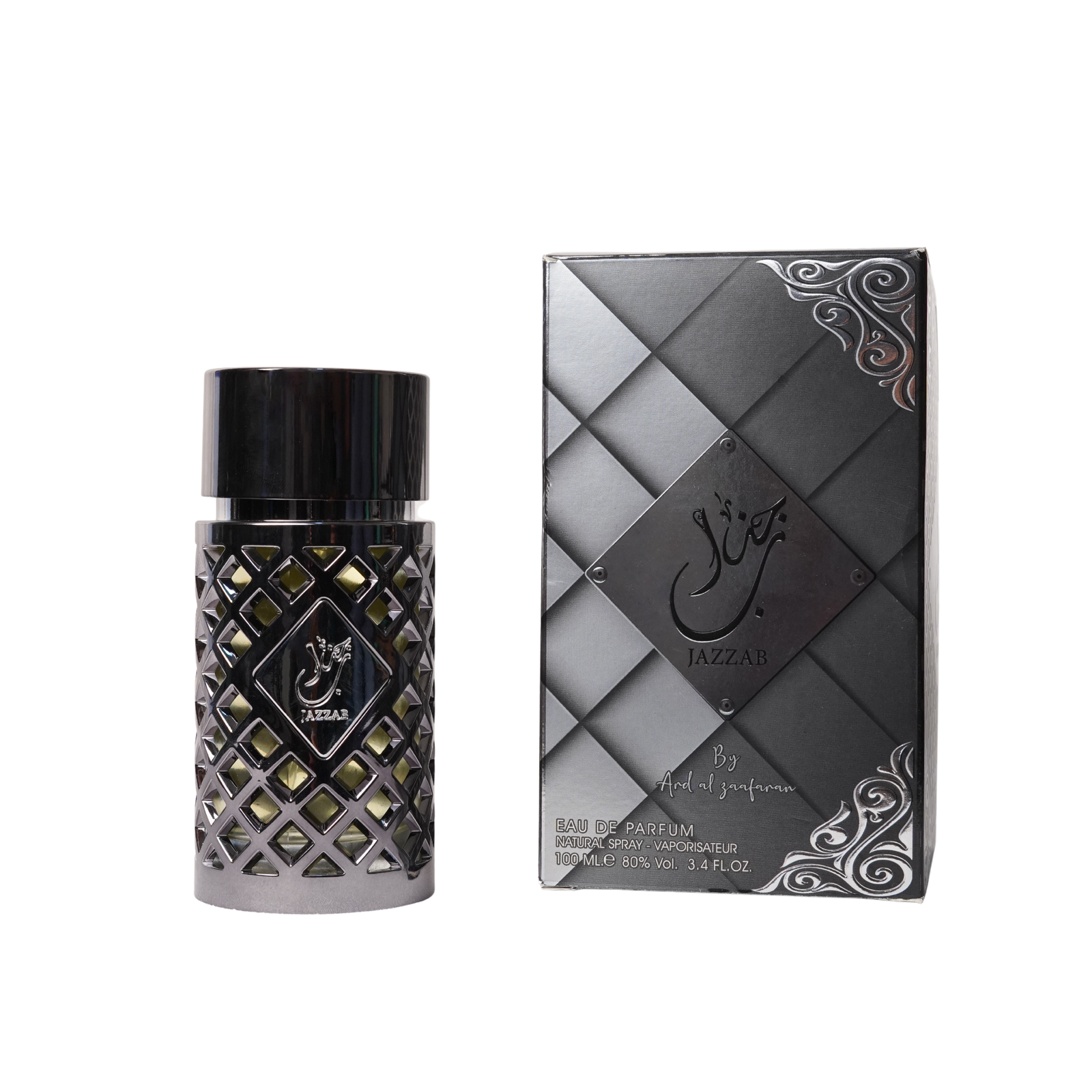 Jazzab Silver Eau de Parfum 100ml – Long-Lasting Unisex Oriental Fragrance