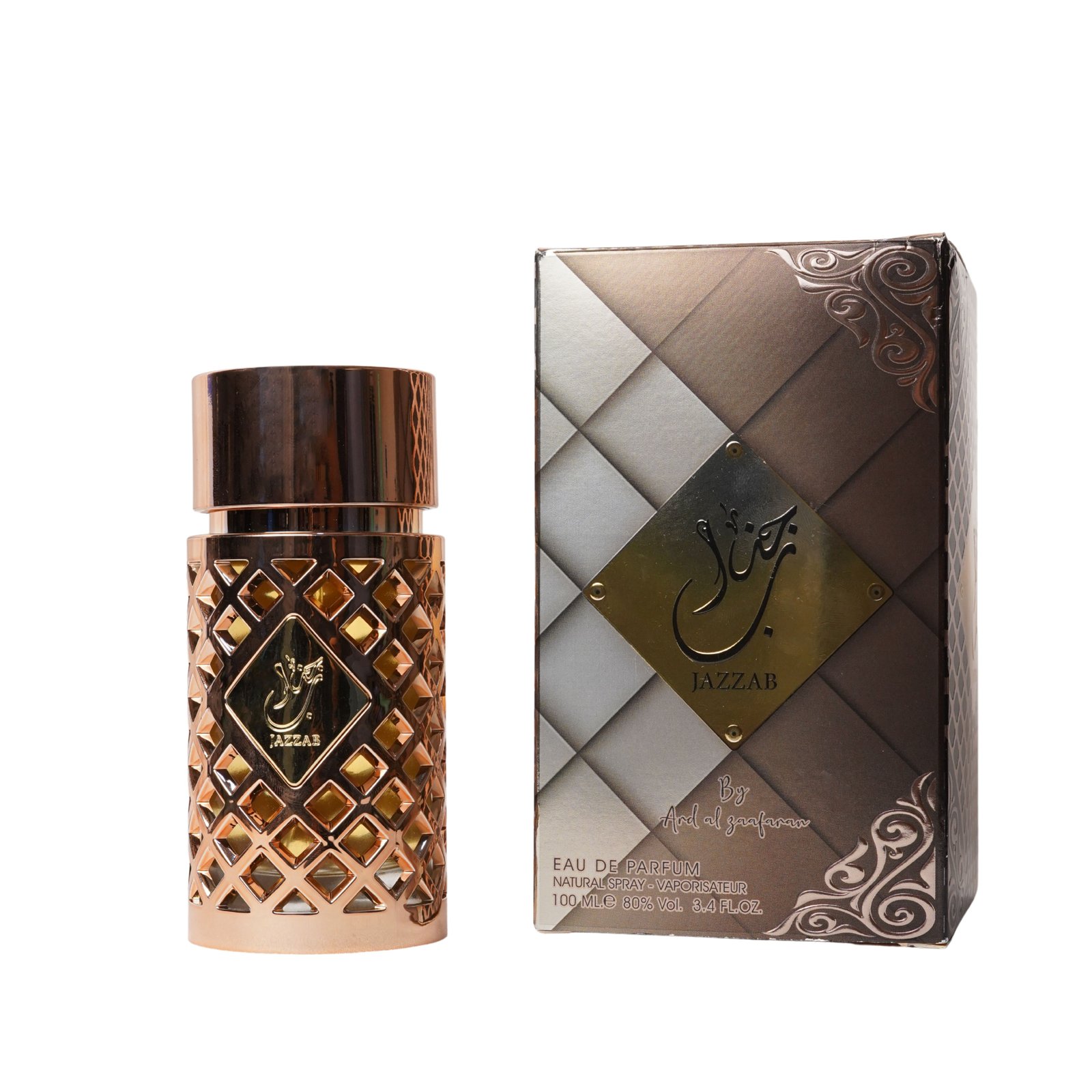 Jazzab Gold Eau de Parfum 100ml – Unisex Long-Lasting Oriental Perfume