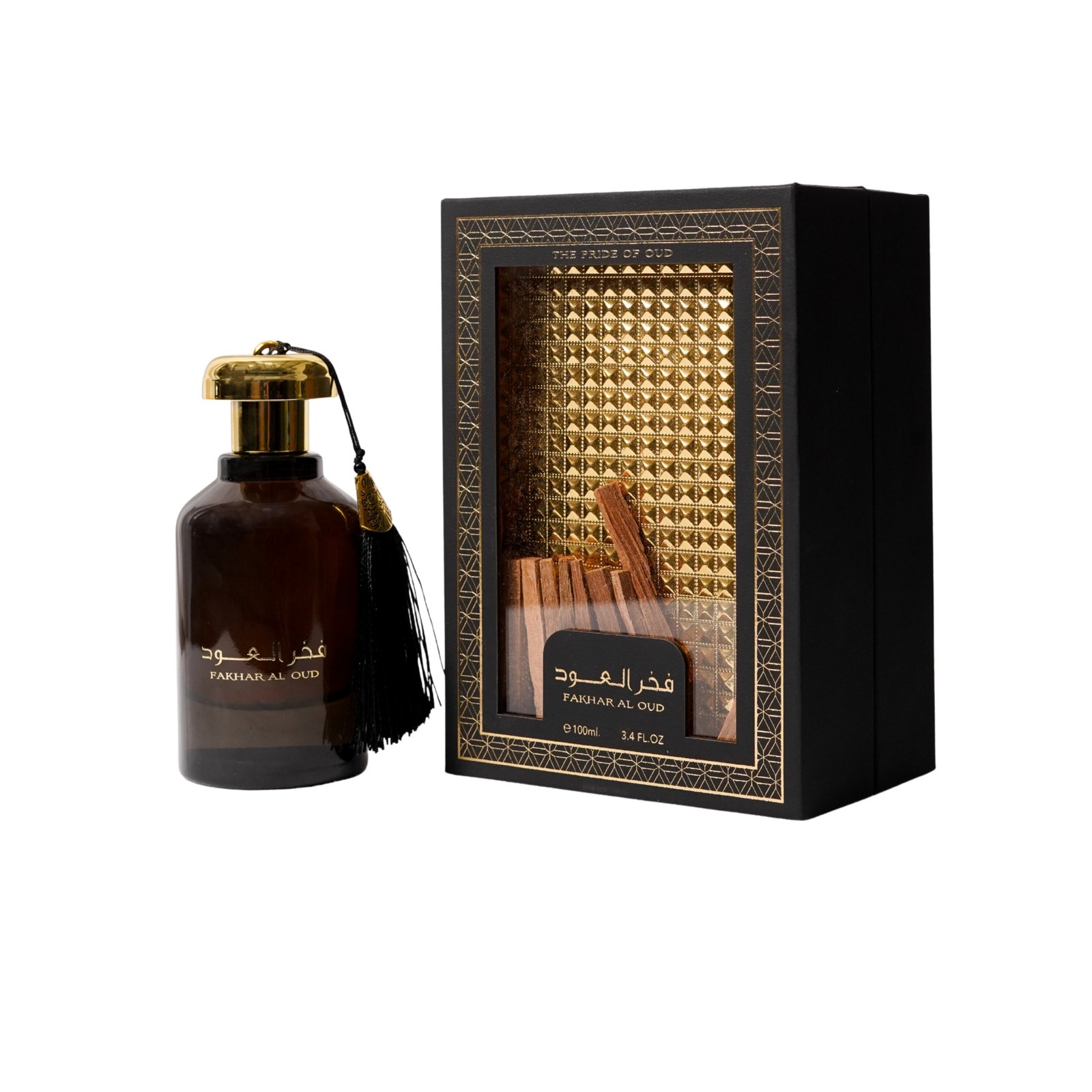 Fakhar Al Oud Eau de Parfum 100ml – Intense & Regal Oud Fragrance for Men
