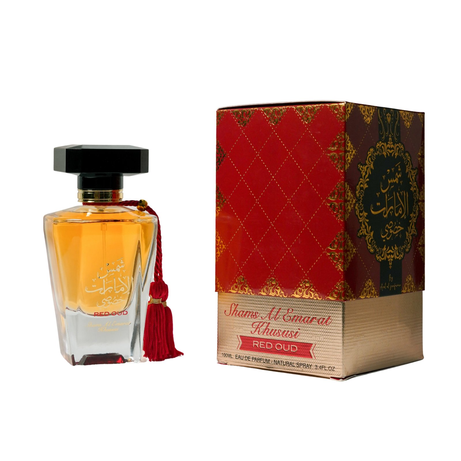 Red Oud Eau de Parfum – 100ml | Long-Lasting Oriental Fragrance for Men & Women