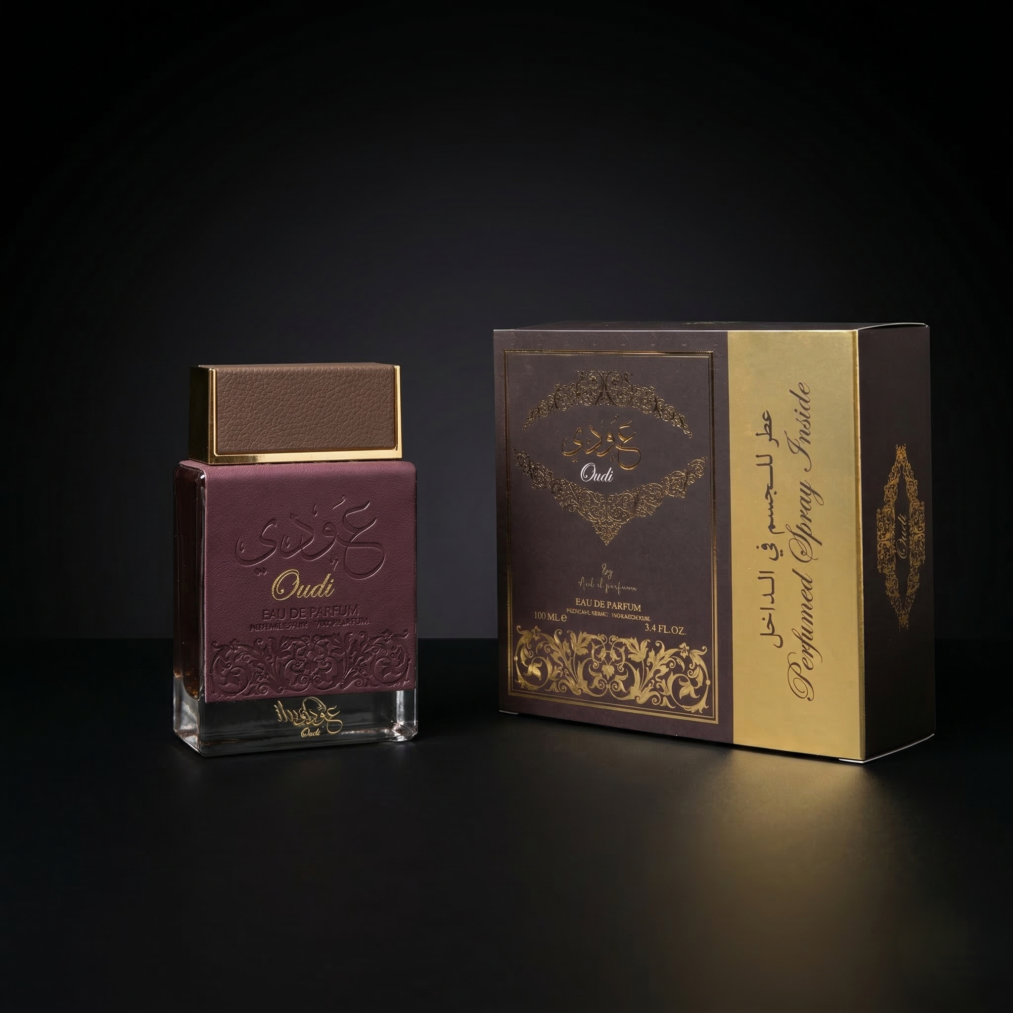 Oudi Perfume Set | Classic Woody Oud & Amber Fragrance - Image 2