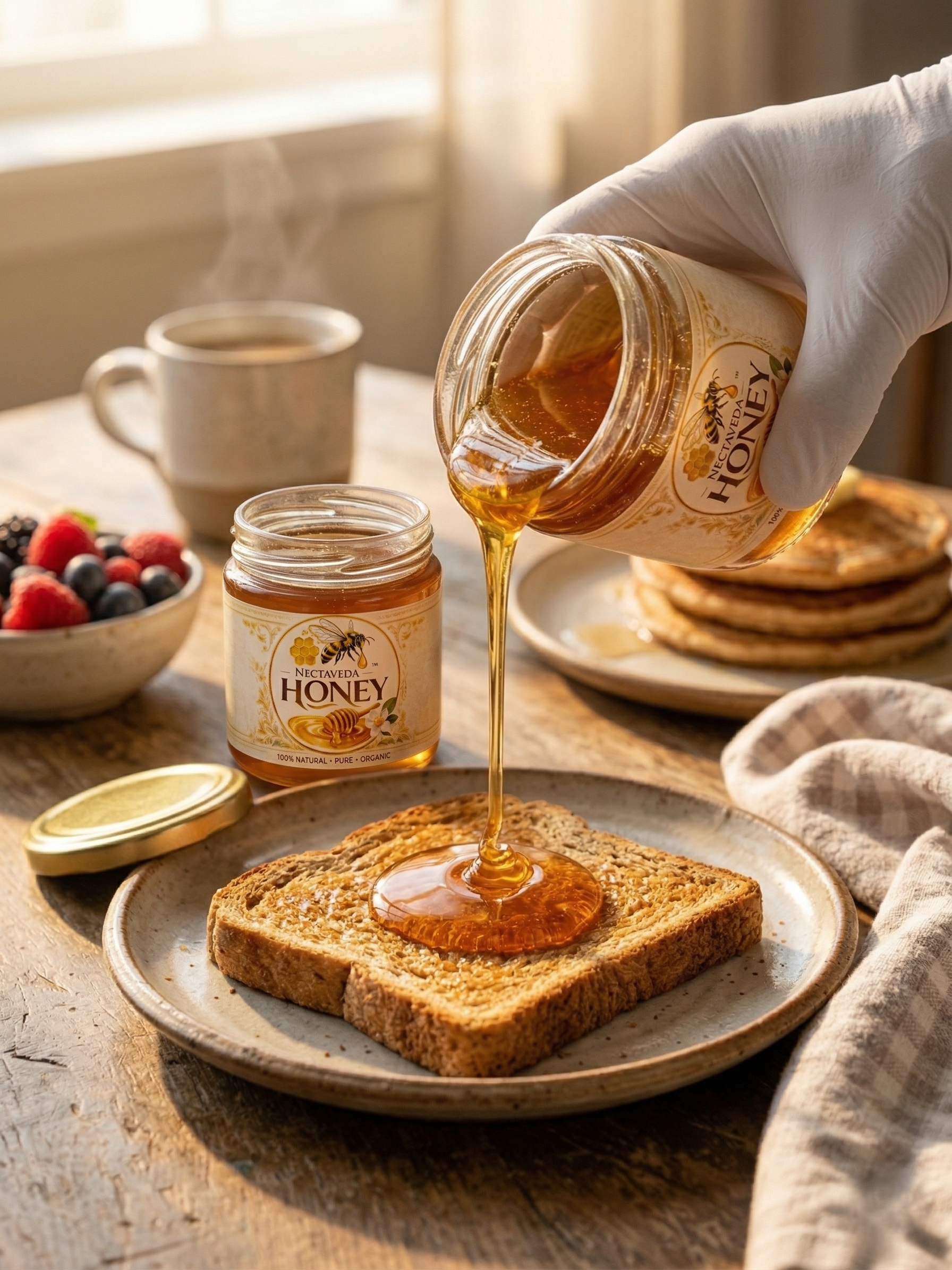 Nectaveda Junglee Honey – Raw Forest Honey - Image 5