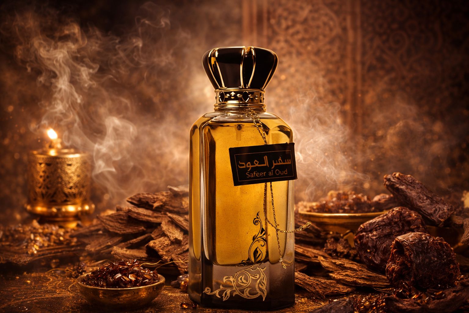Safeer al Oud Perfume | Royal Woody Amber Fragrance - Image 2