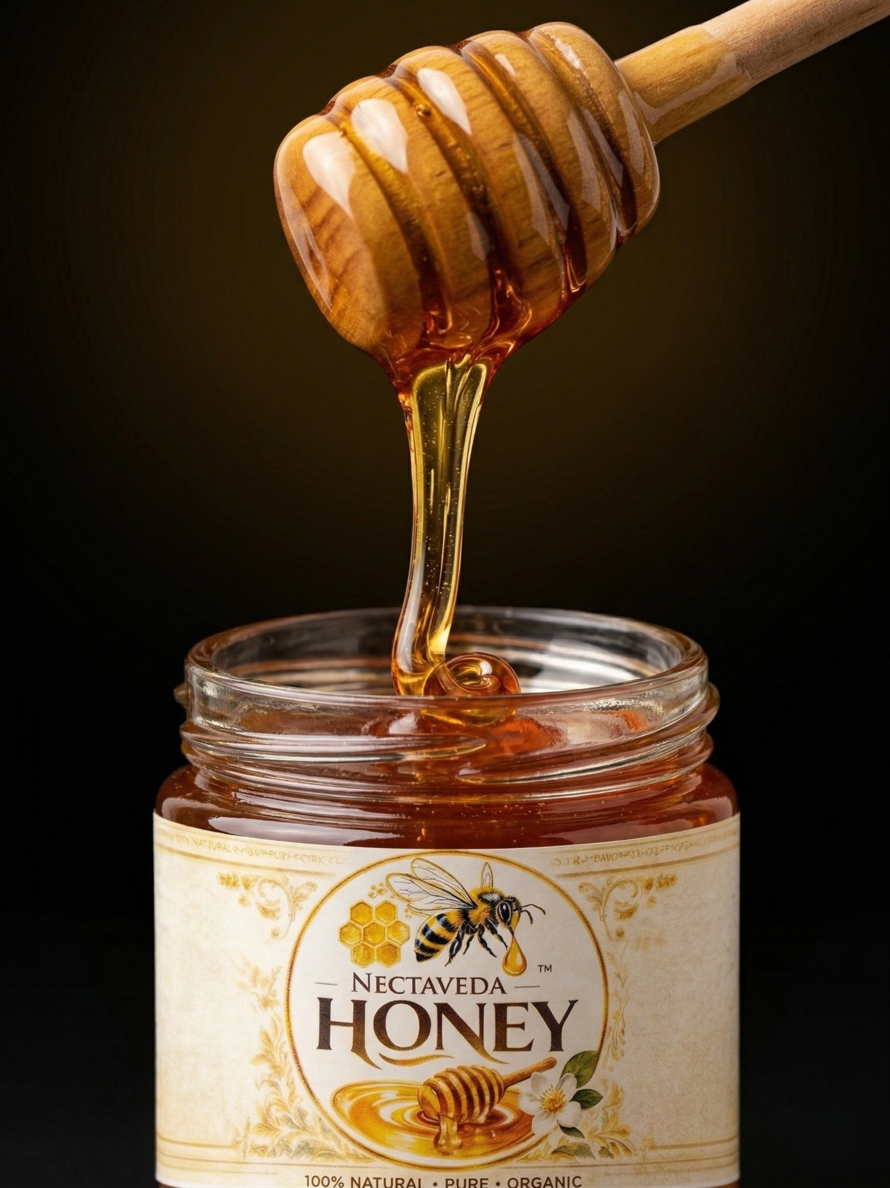 Nectaveda Junglee Honey – Raw Forest Honey - Image 2
